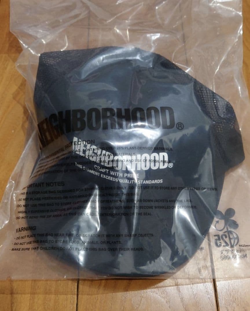 NEIGHBORHOOD MESH CAP-1 メッシュキャップ BLACK