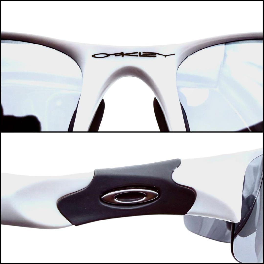 【美品】OAKLEY オークリー　フラックジャケット　スポーツサングラス　野球