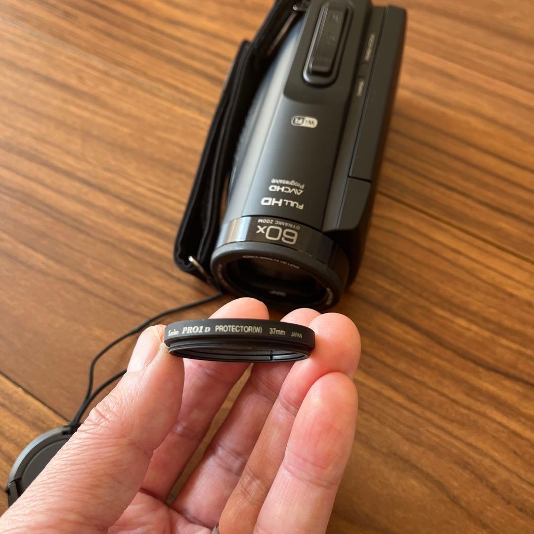 【防水・防塵】JVC Everio R ブラック　ビデオカメラ