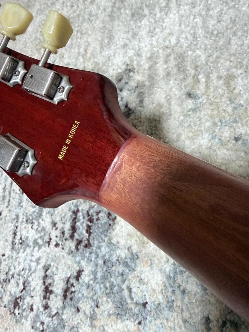 EPIPHONE LES PAUL STD ネック補修 MOD 韓国製