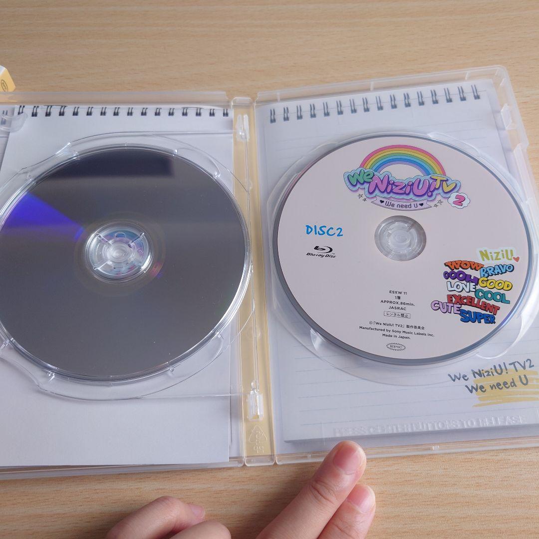 We NiziU!TV2〈2枚組〉BluRay 楽天ブックス購入特典付き