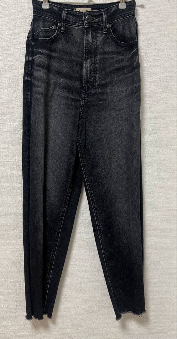 パンツ anuans YANUK Curvy Denim / USED BLACK