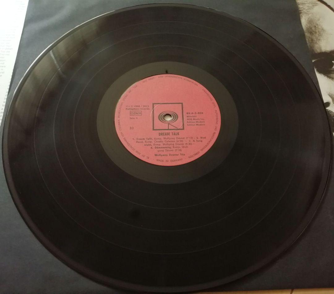 洋楽 LP Dream Talk - WOLFGANG DAUNER