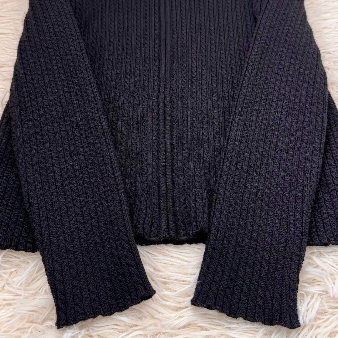 希少✨フォクシー ケーブルニットアンサンブル 40 ウール ニットジャケット