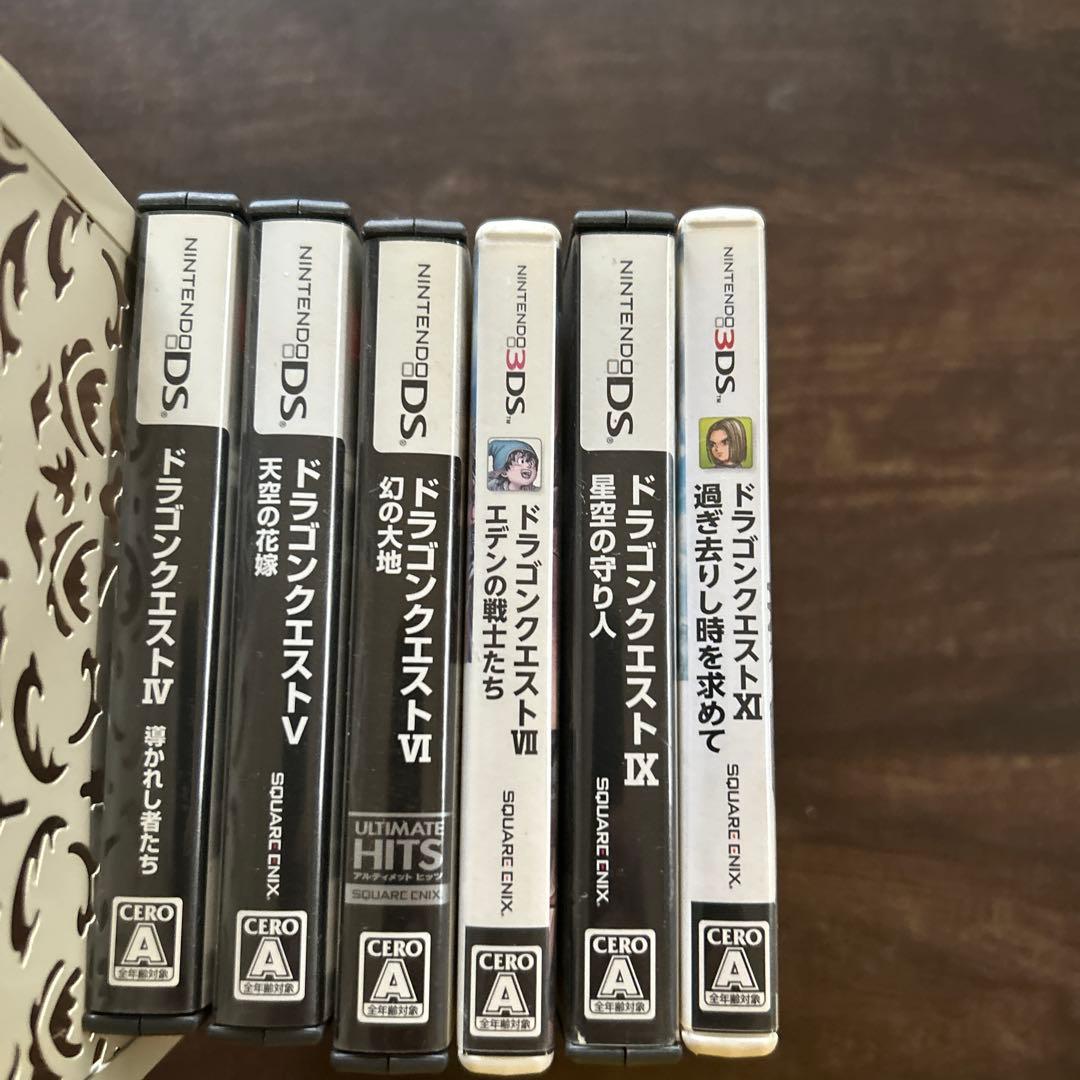 ドラゴンクエストシリーズ ソフト6本セット