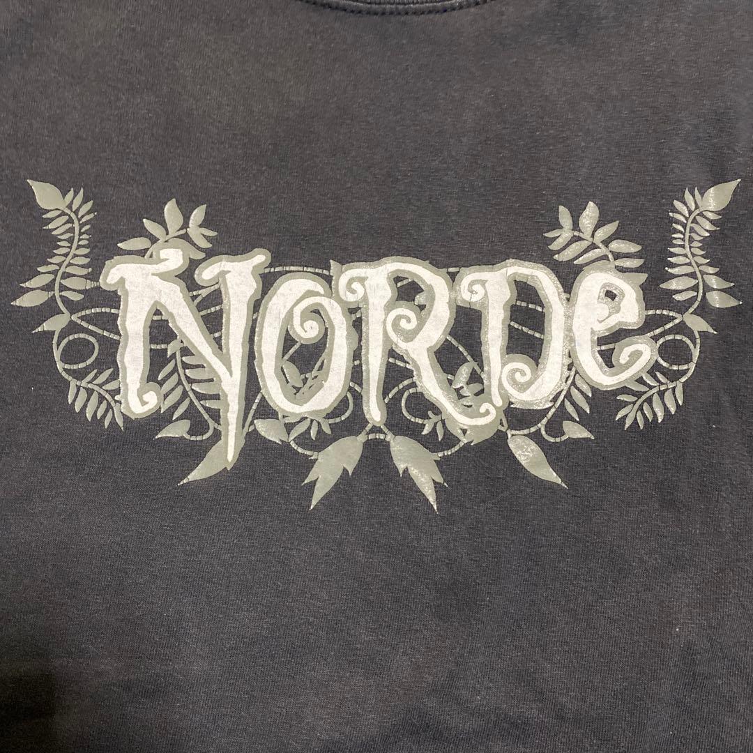 NORDe ナーダ　hardcore ハードコア　Tシャツ　Lサイズ　ブラック