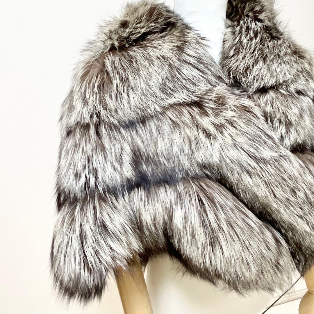 【美品】SAGAFOX 超大判ショール ストール