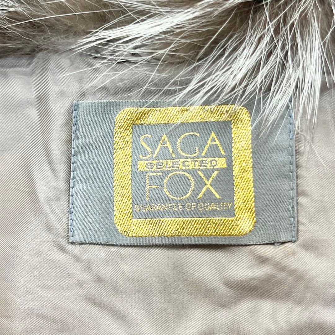 【美品】SAGAFOX 超大判ショール ストール