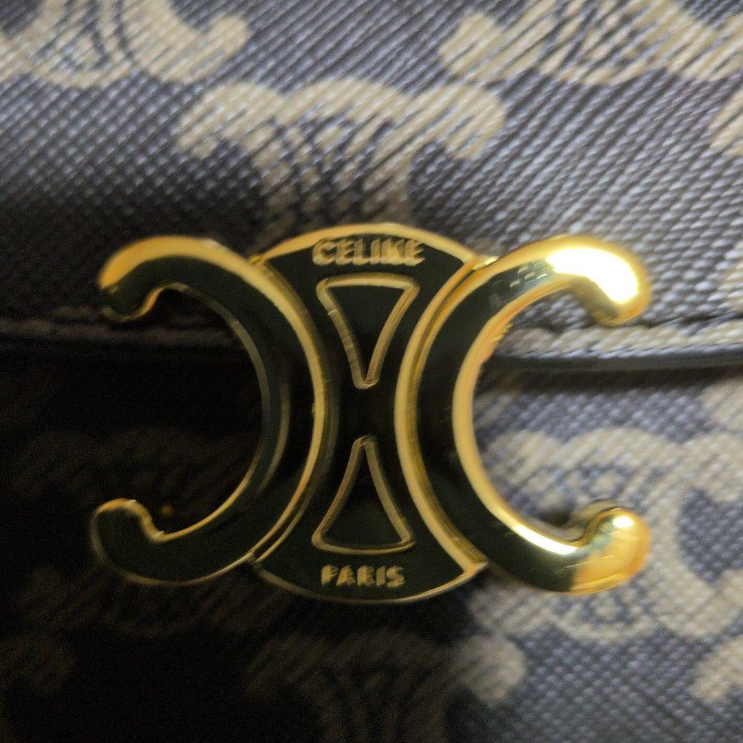 CELINE 三つ折り財布 黒