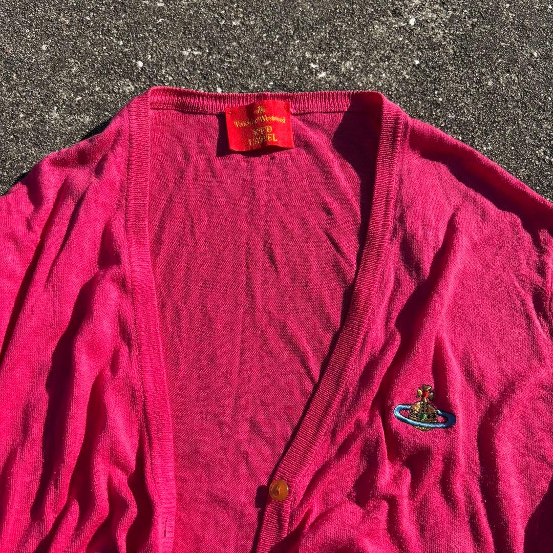 イタリア製 Vivienne Westwood コットンニット カーディガン