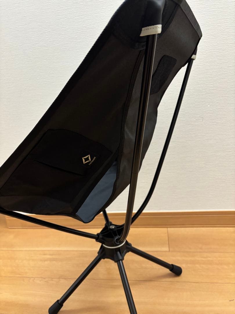 Helinox スイベルチェア　ブラック 二脚　収納袋付き