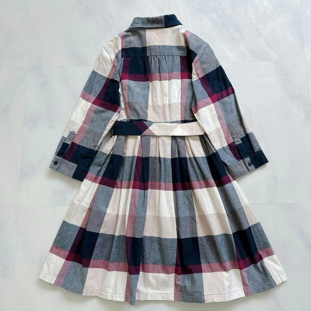 美品☆定価36000円！ブルーレーベルクレストブリッジ　チェックワンピース