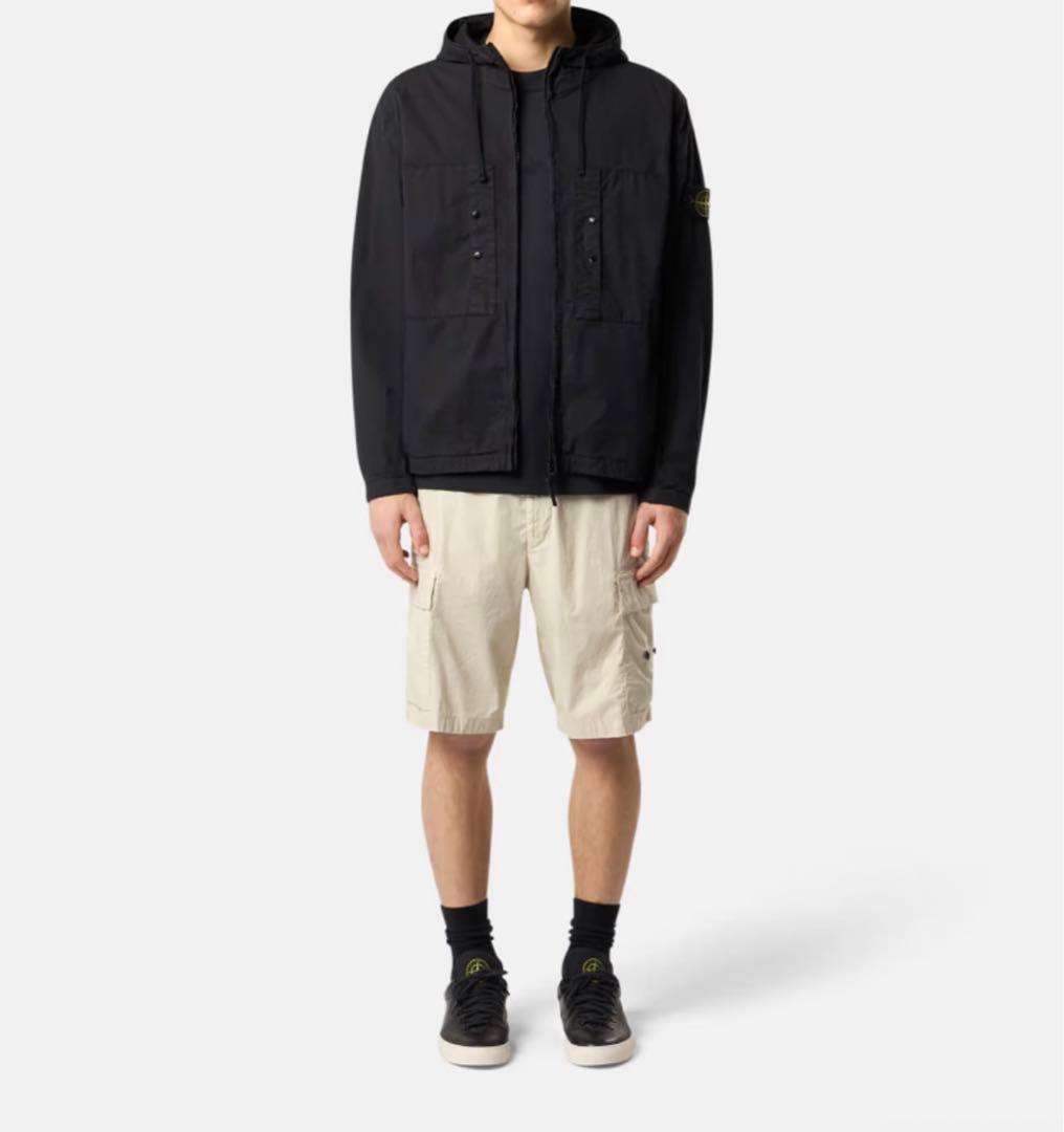 4100091 SUPIMA® COTTON フード付き撥水ジャケット
