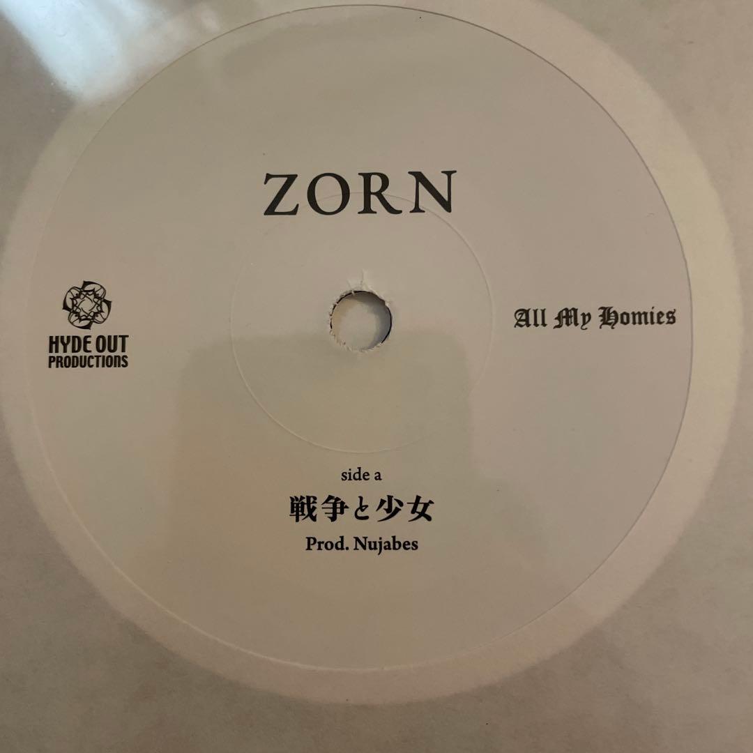 ZORN / 戦争と少女 nujabesトラック　武道館ライブ限定発売盤