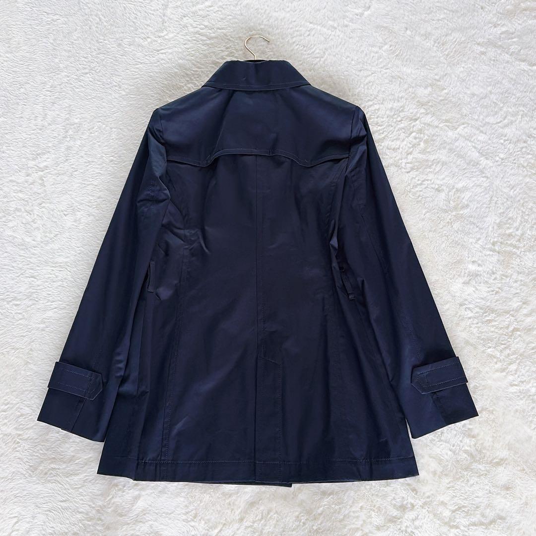 新品タグ付き✨【23区】ベルト付きトレンチコート ダブル ネイビー 紺 40 L