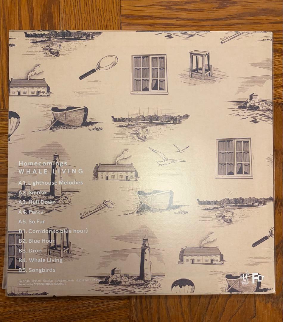 comings WHALE LIVINGS レコード　LP