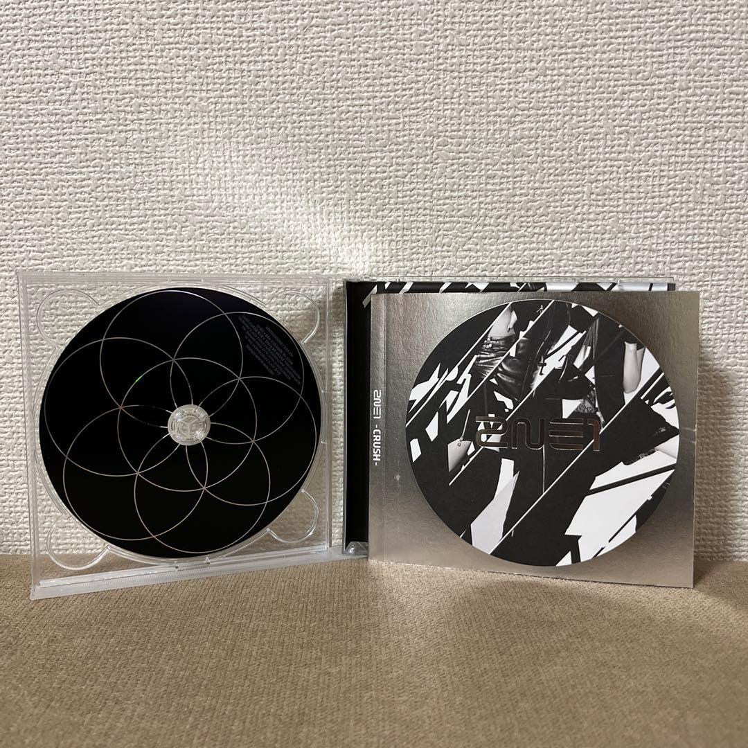 2NE1　トゥエニィワン「CRUSH」CD トレカ付