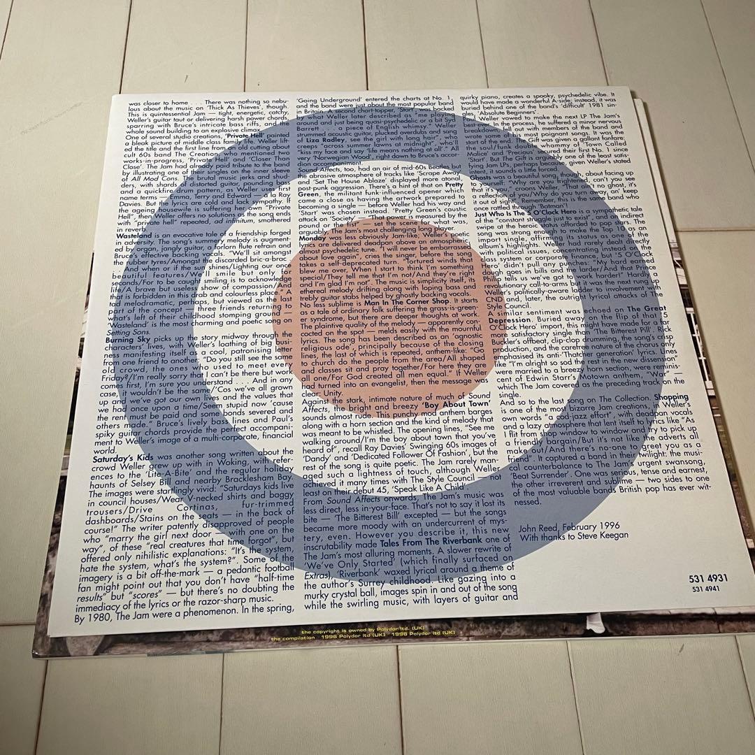 UK盤　THE JAM COLLECTION 2LP レコード