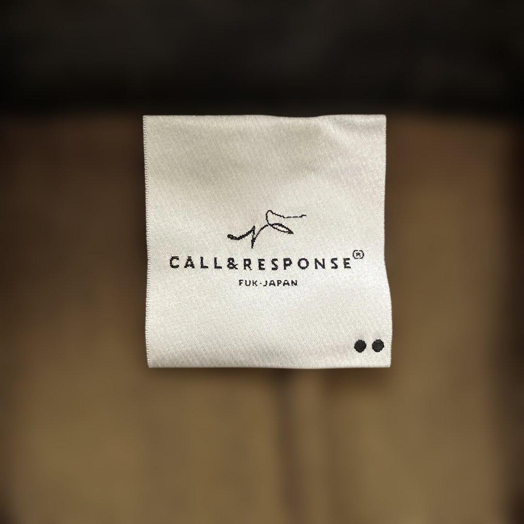 CALL&RESPONSE ブラック テーラードジャケット
