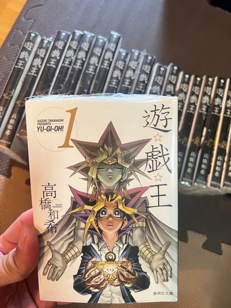 【全巻未開封】遊戯王文庫版全22巻セット★タロット収録・初版の期待大シュリンク付