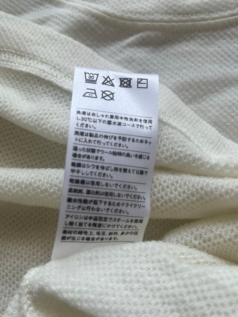 山と道　DF Mesh Merino Crew Neck Mサイズ