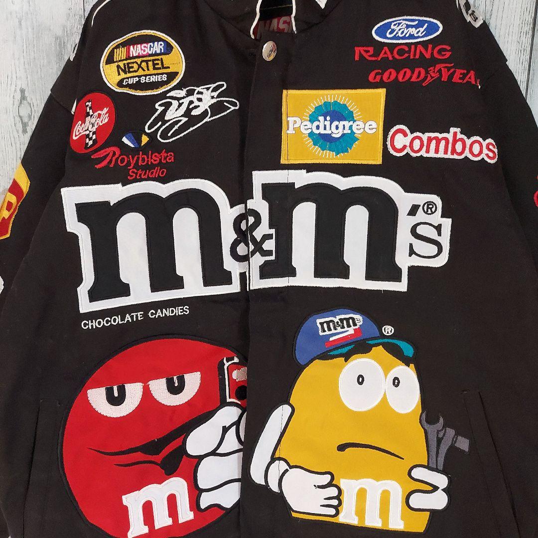 JH DESIGN ナスカー M&M'S レーシングジャケット M相当 黒