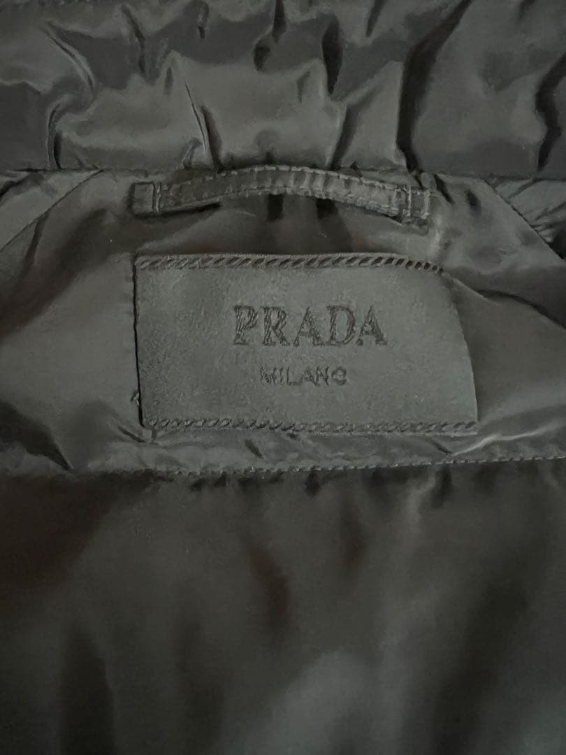 PRADA ダウンベスト　ブラック(F0002 NERO)SGH069