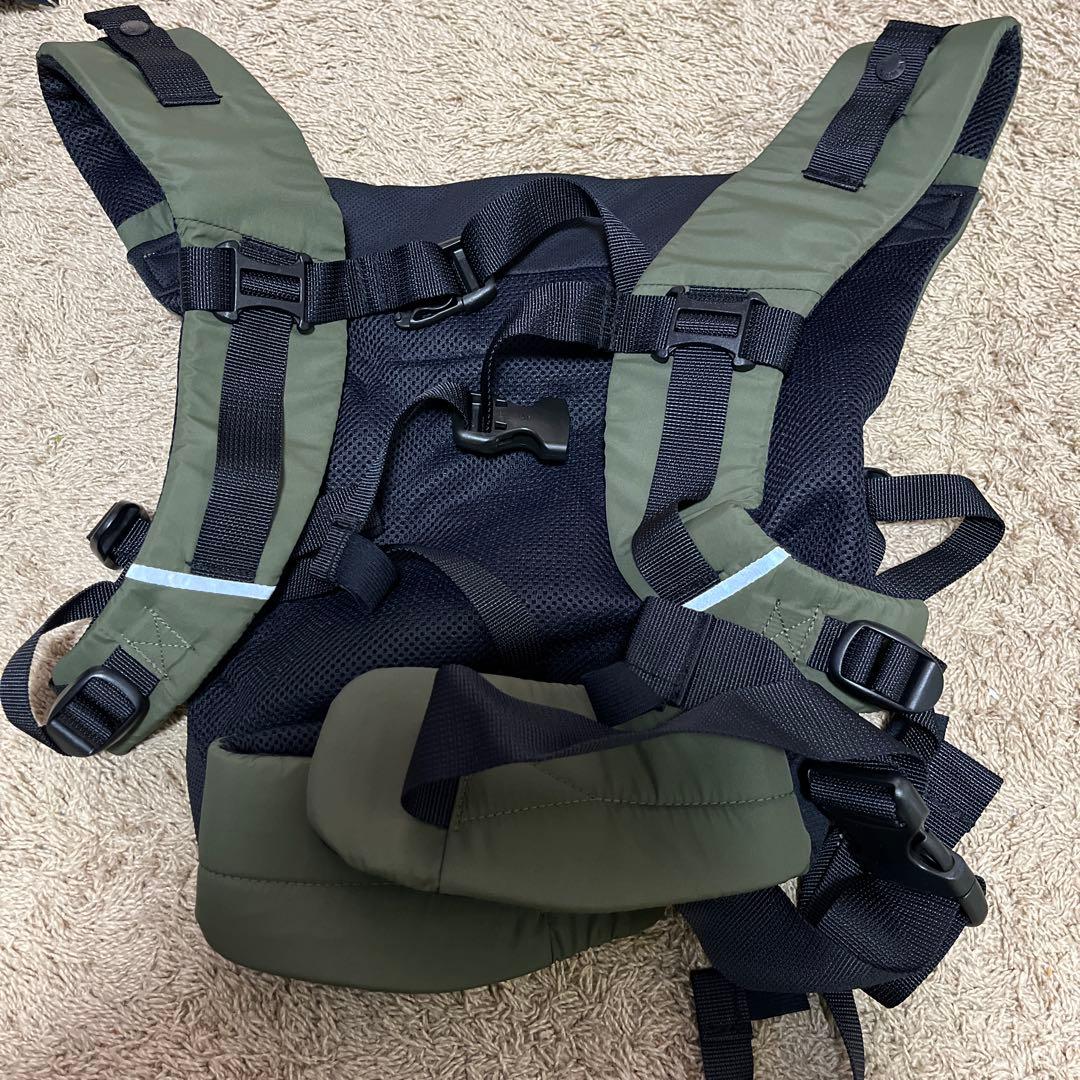 【美品】THE NORTH FACE 抱っこ紐 グリーンカーキ