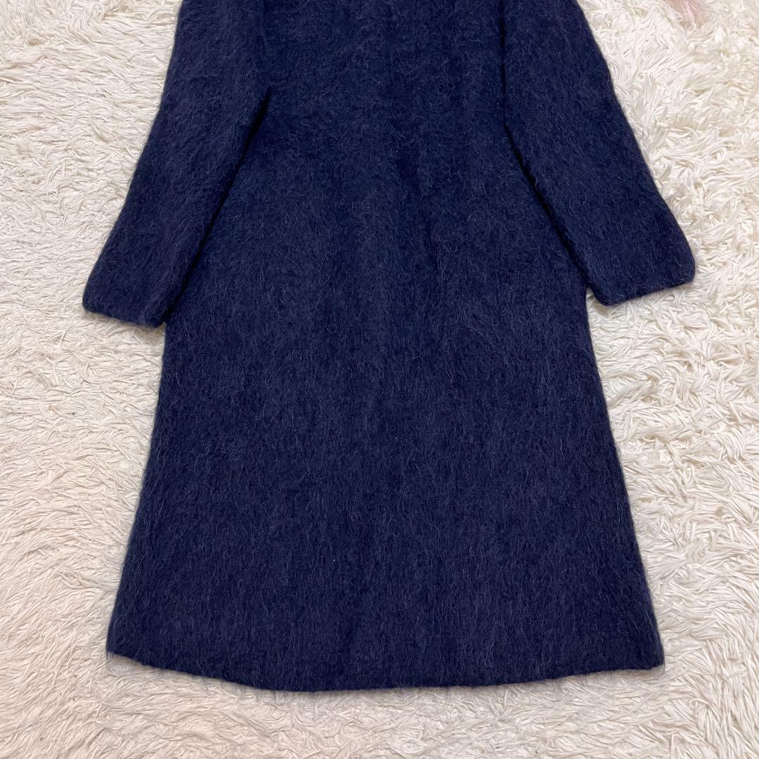 【極美品】Sov. アルパカシャギーボリュームコート　ロング丈　カーディガン