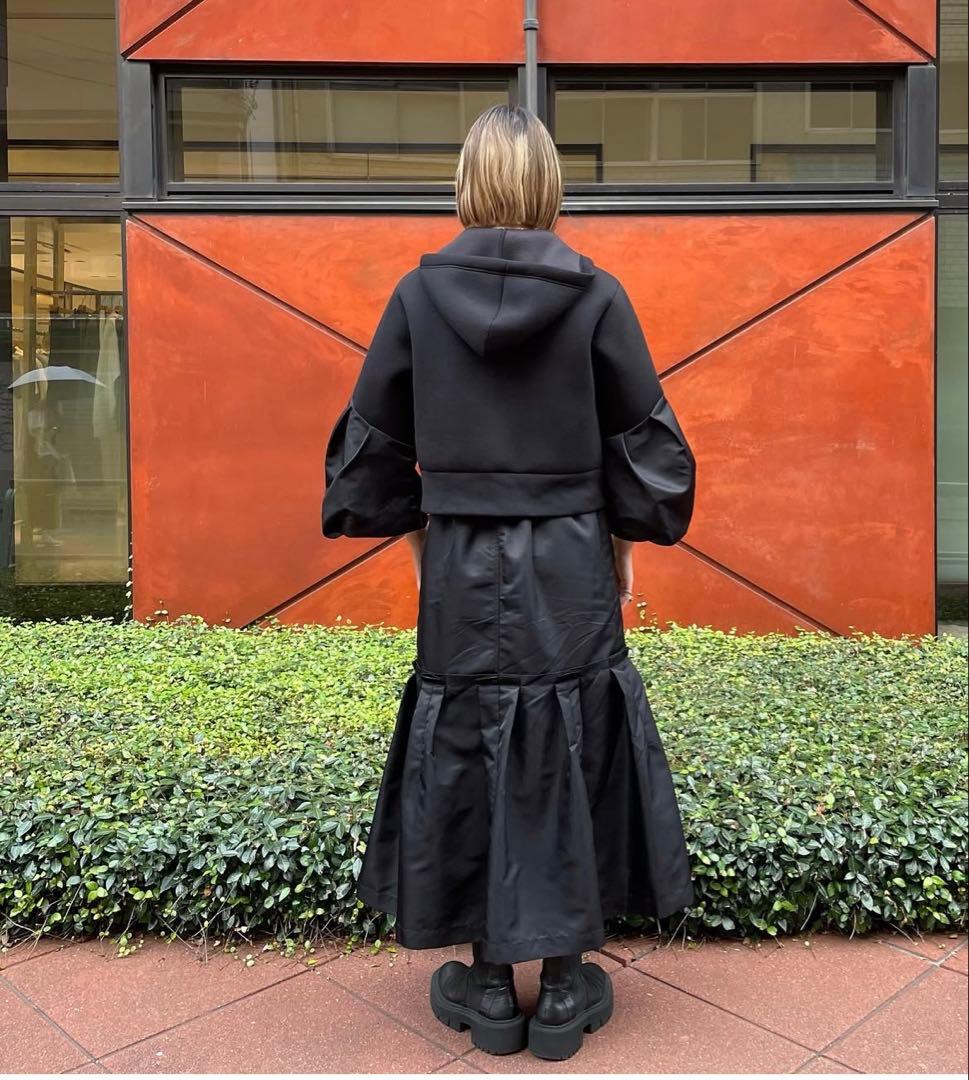 新品　TRANOI ミリタリープリーツスカート