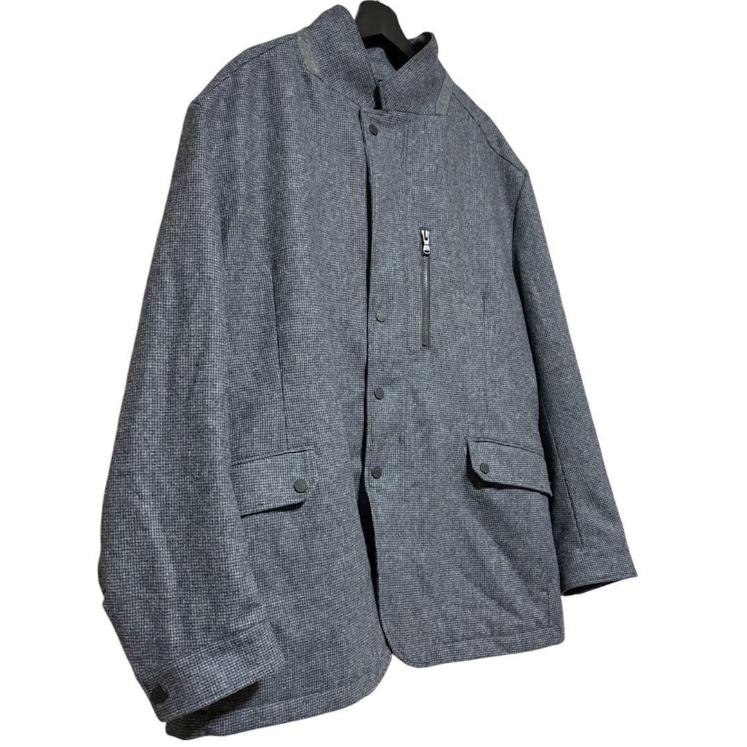 23区 HOMME ウールジャケットコート　グレー　大きめ　4L