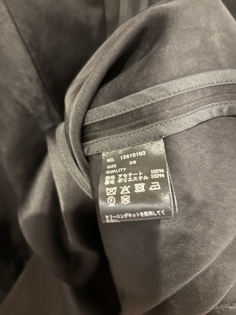 完売品todayful Satin Over Jacket ブラック