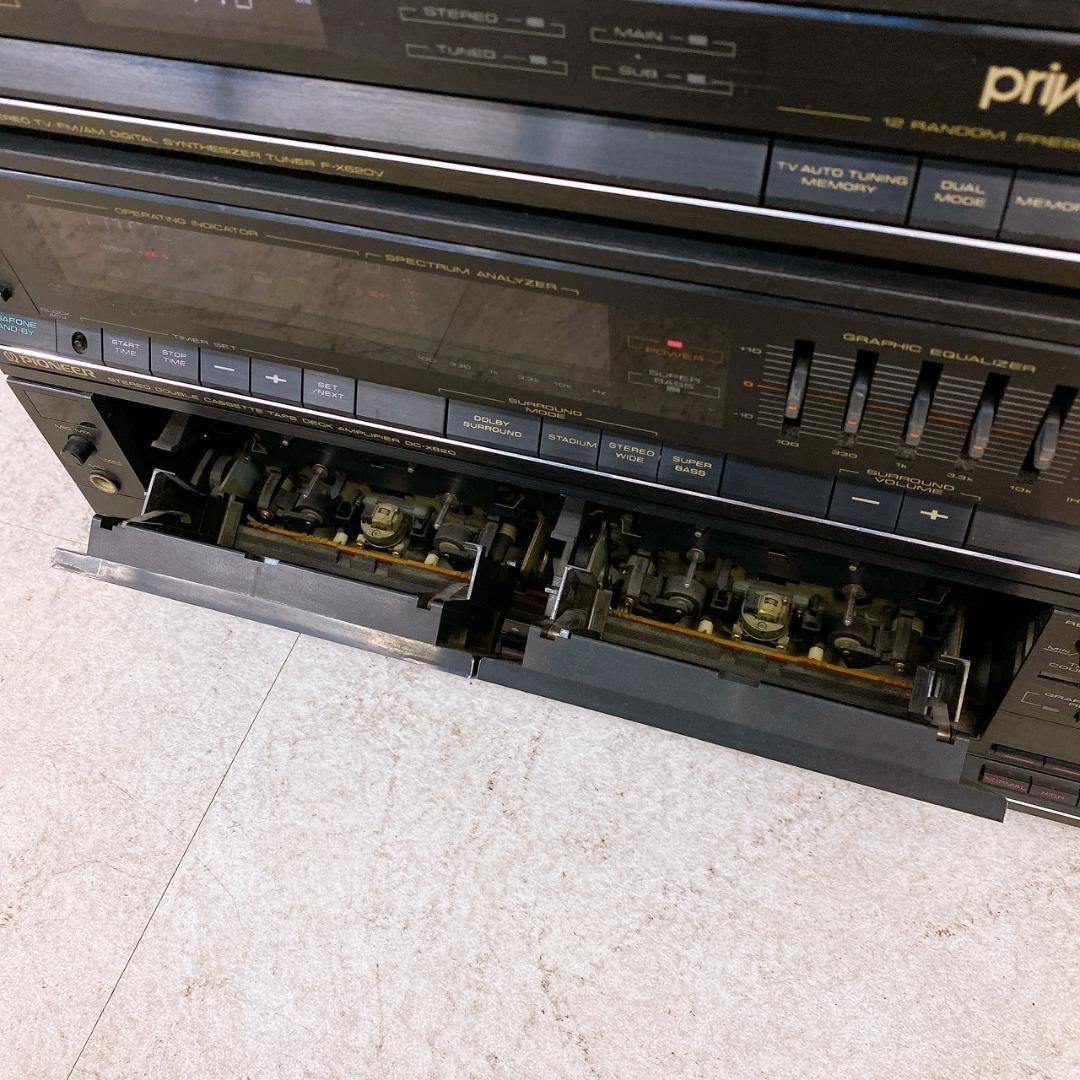 Pioneer private コンポセット レコードプレーヤー/アンプ/デッキ