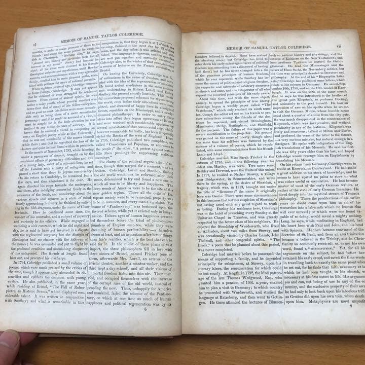 COLERIDGE’WORKS