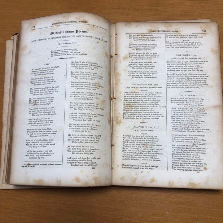 COLERIDGE’WORKS