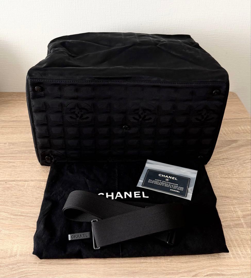 CHANEL シャネル　ニュートラベル ボストンバッグ 2way ブラック