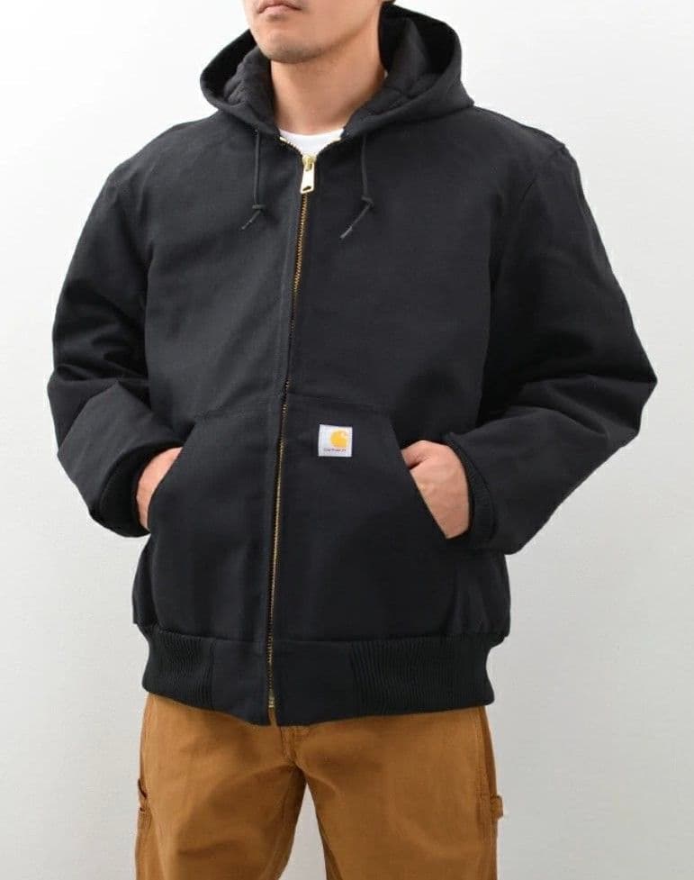 【L】Carharttカーハート ダックアクティブジャケット J140/ブラック