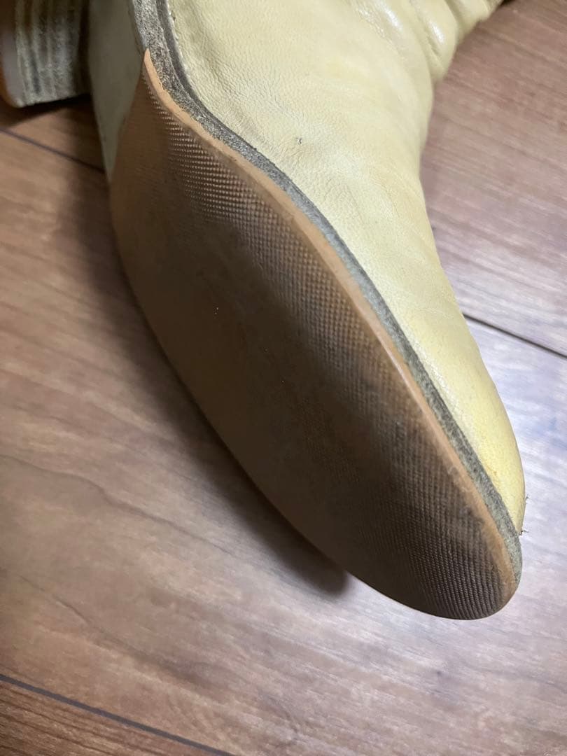 GUIDI グイディ バックジップロングブーツ ヒール5cm