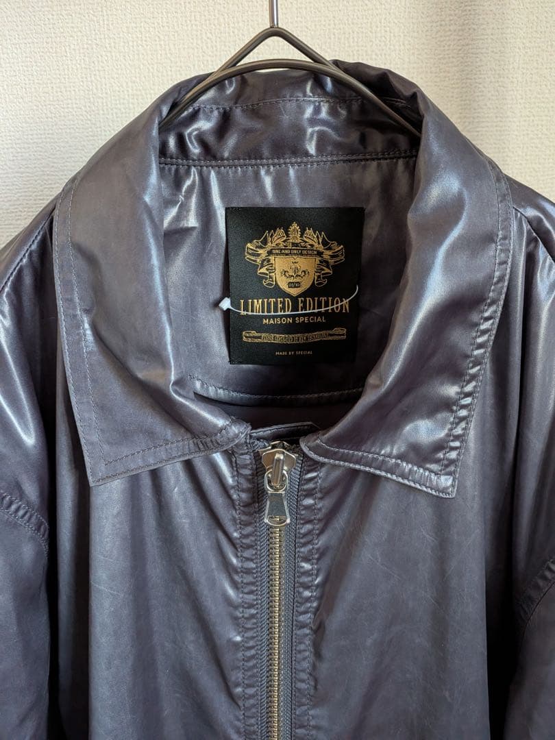 【極美品】MAISON SPECIAL ドレスフィットハリントンジャケット 限定