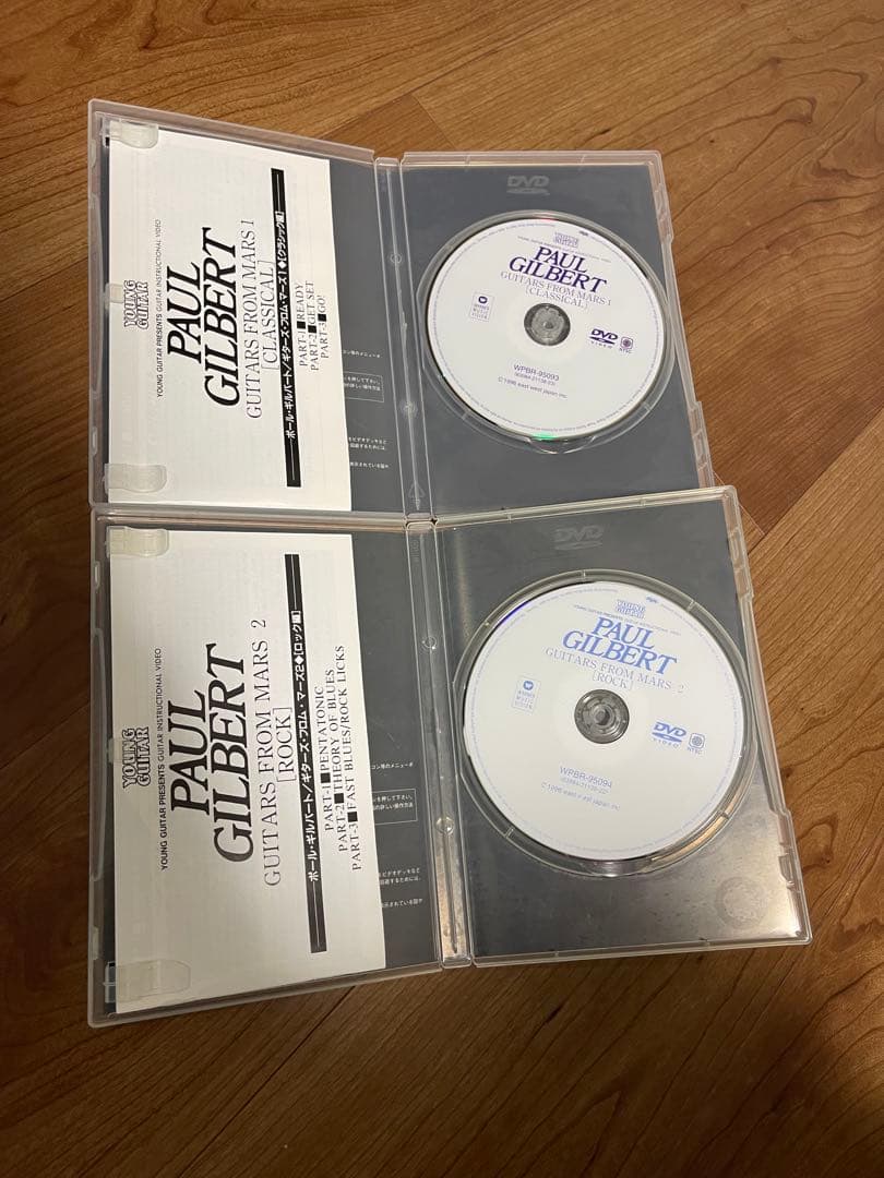 ポール・ギルバート DVDセット