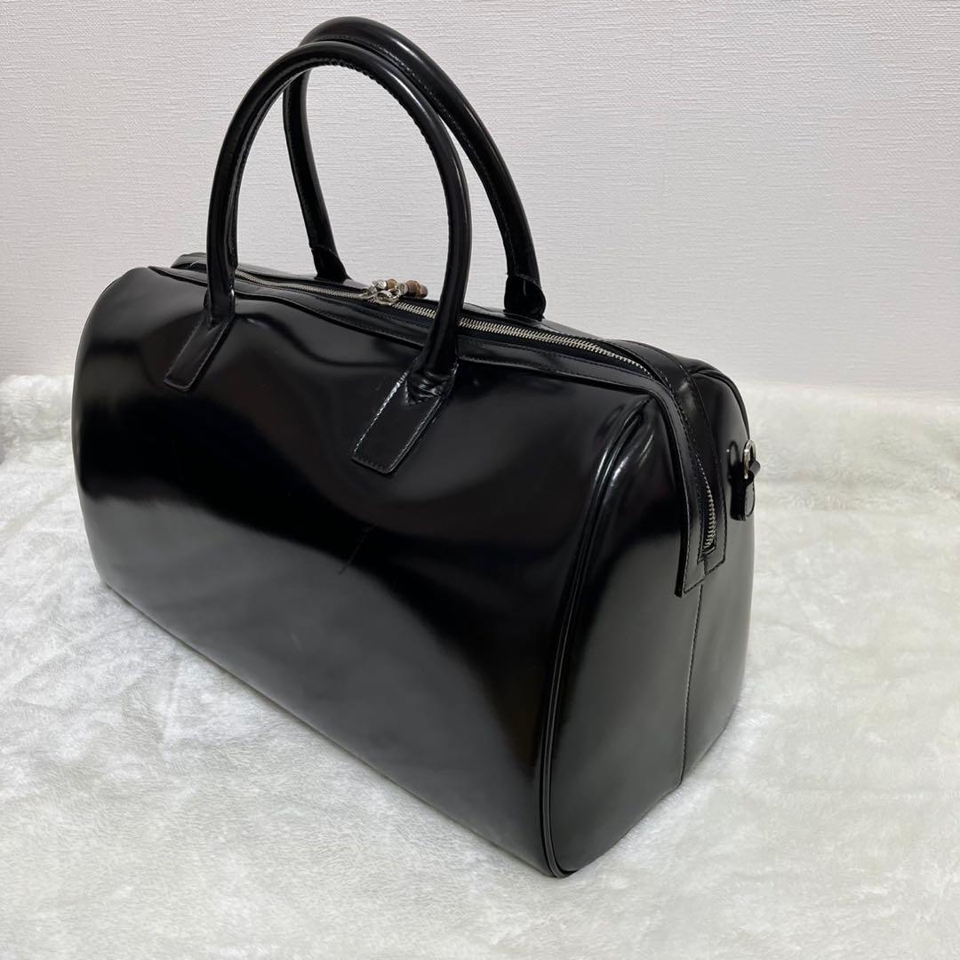 GUCCI バンブー ボストンバッグ オールドグッチ レザー ヴィンテージ