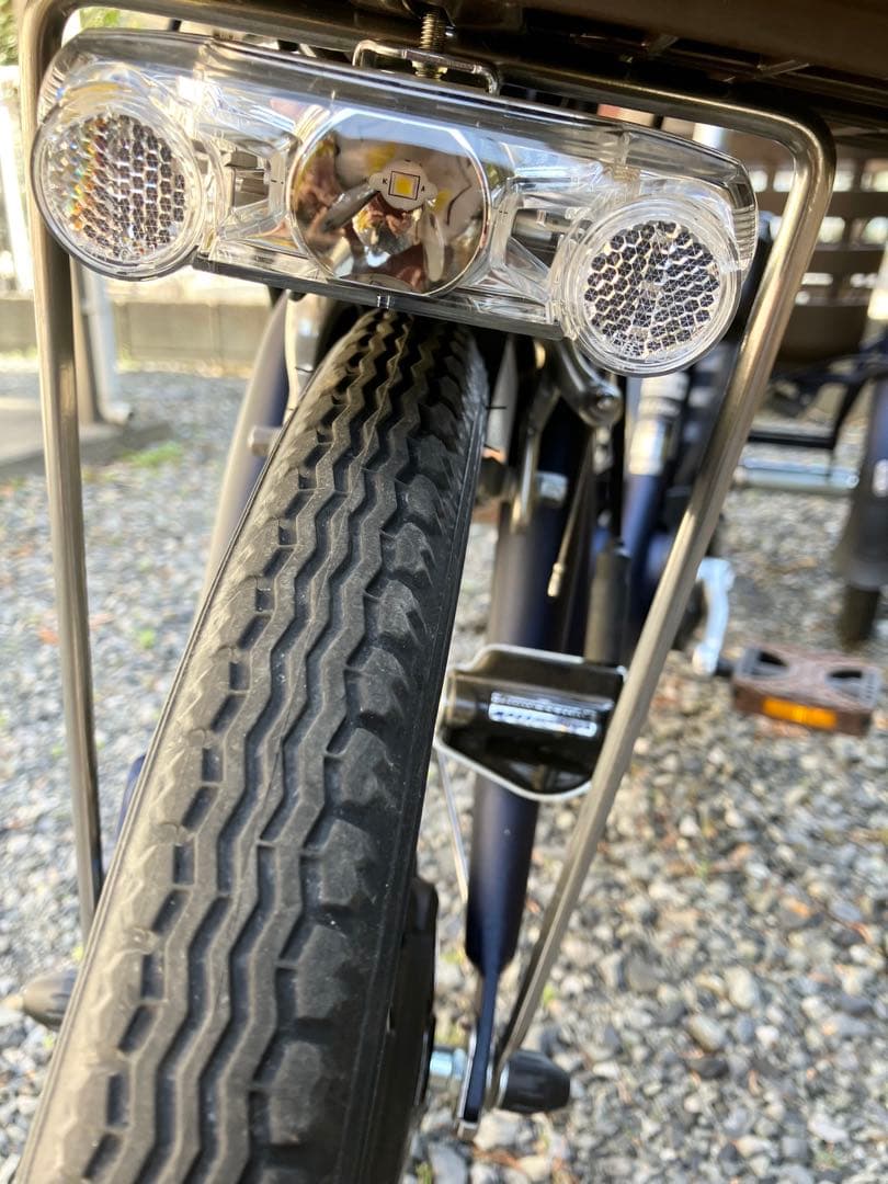 【白の木】ブリヂストン 電動アシスト三輪自転車ラクットワゴン