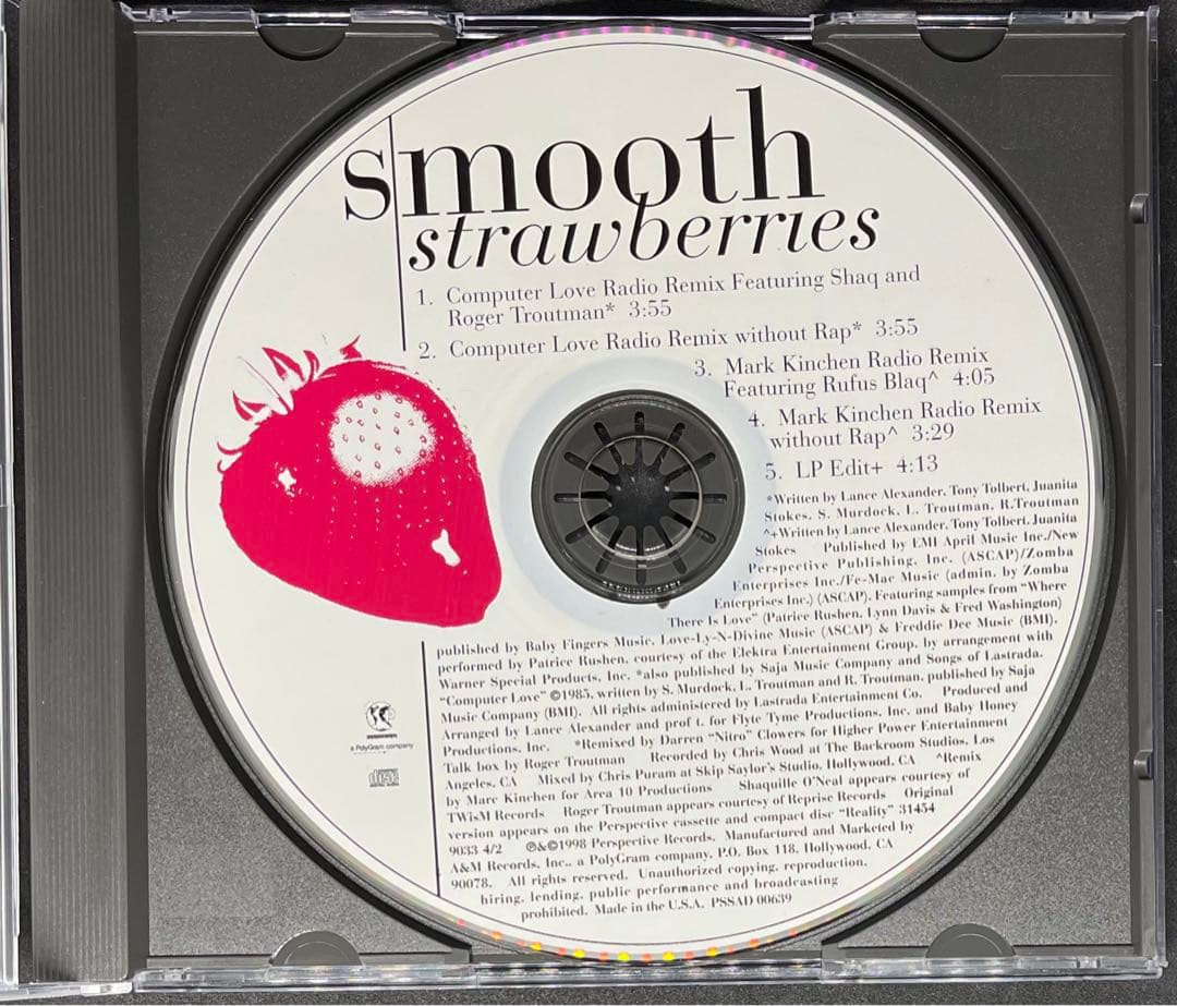 洋楽 SMOOTH / STRAWBERRIES / CD-SINGLE