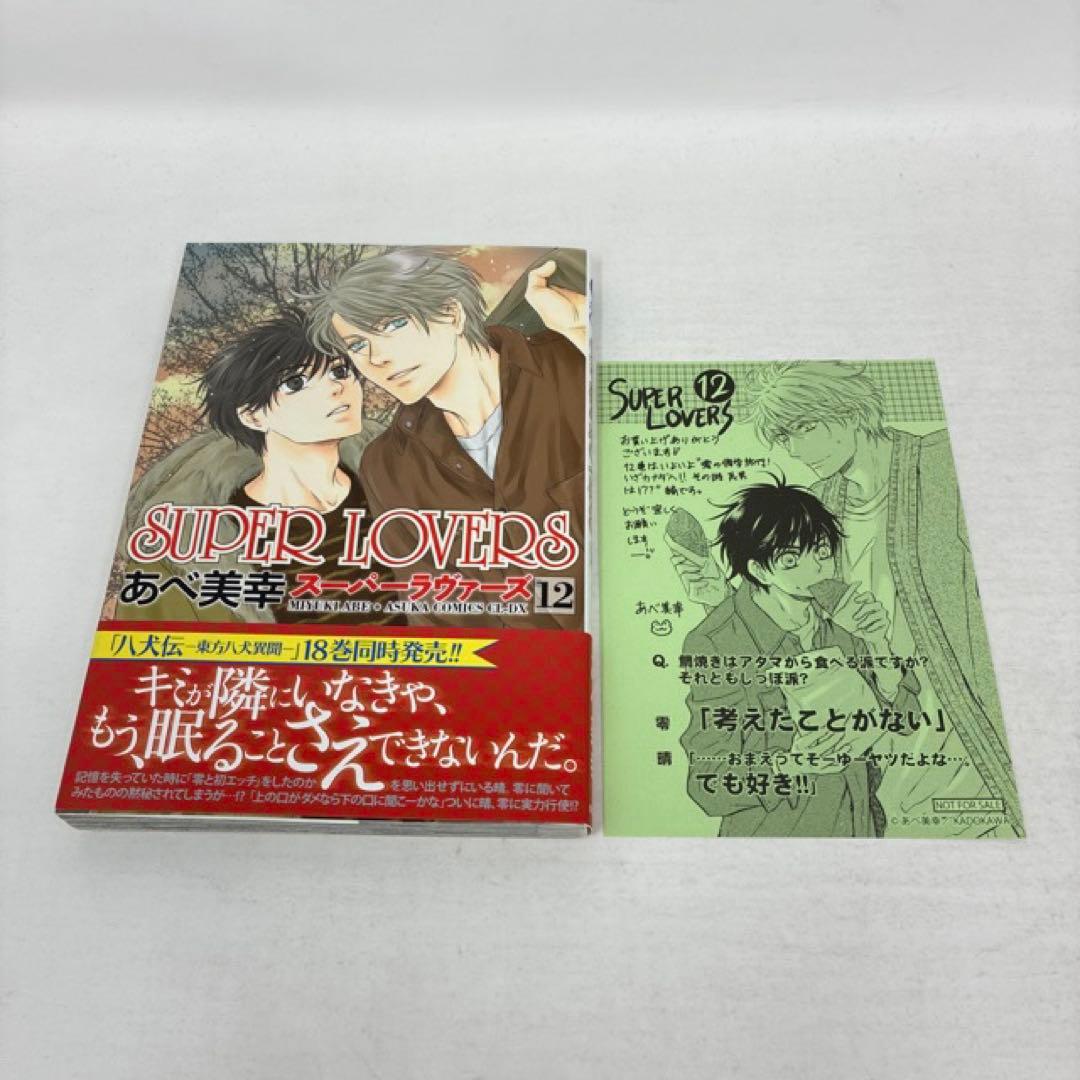 SUPER LOVERS　1〜20巻セット　あべ美幸　全巻　スーパーラヴァーズ