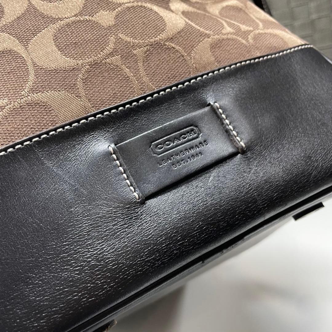 五*輝様 COACH コーチ ボストンバッグ 大容量 ブラウン
