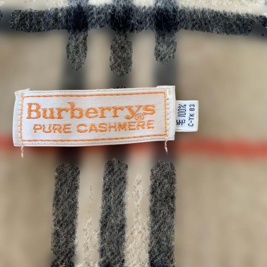 未使用✨Burberry バーバリー マフラー カシミヤ100% 男女兼用