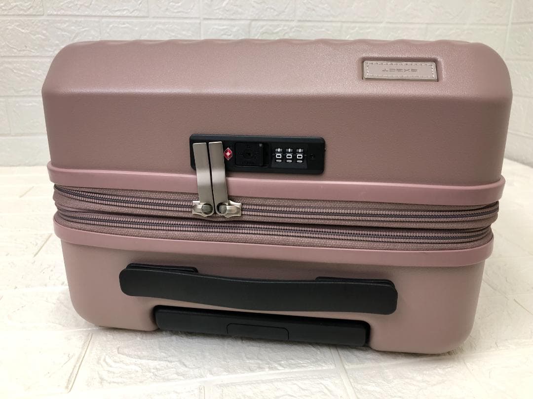 ACE エース イグザクト 機内持込みサイズ スーツケース（拡張機能付き）ピンク