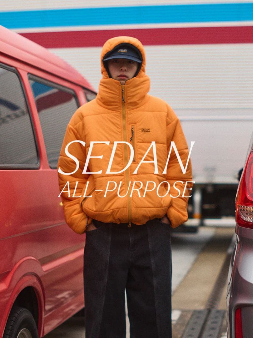 SEDAN ALL-PURPOSE POLAR PUFF PARKA マンゴー