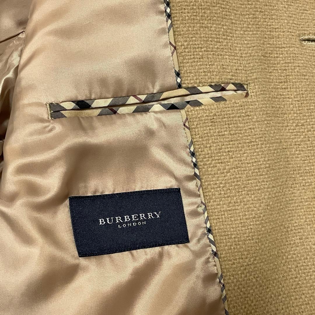 BURBERRY ロンドンウールジャケット　アンゴラ　カシミア　ブラウン