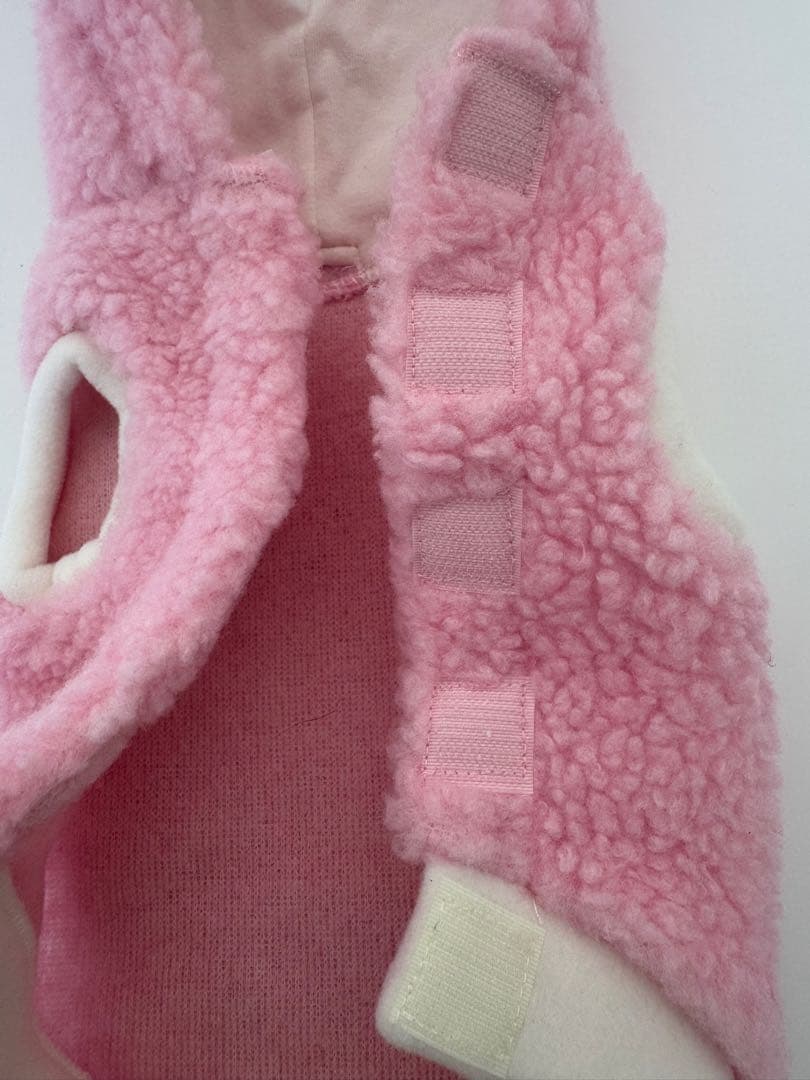 for pets only　ウサギ洋服　XS ピンク